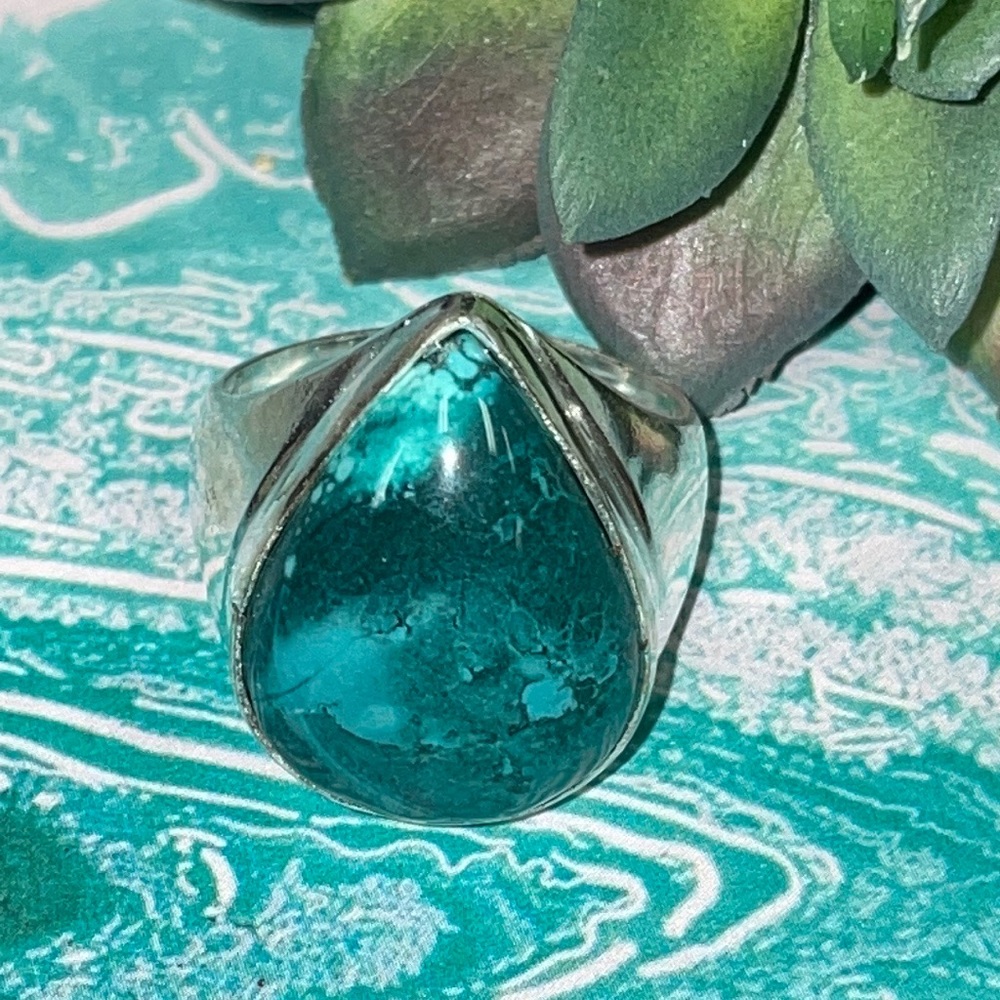 Dendrite Opal Ring - image 3